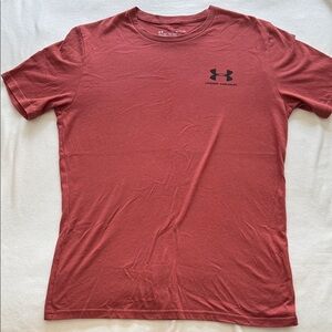 Under Armour Men's Rust Red Short-Sleeve Performance Tee, Size S